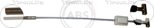 Трос ручника (тросик ручного тормоза) ABS. Артикул K17371