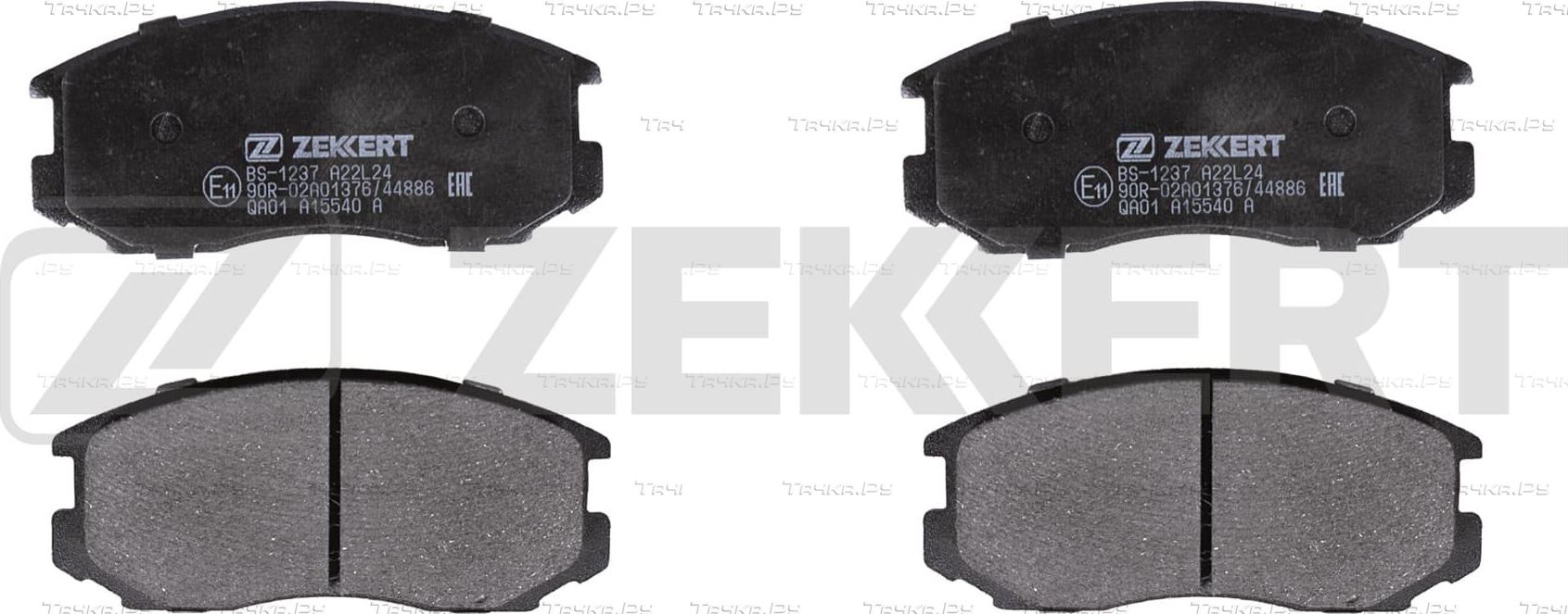 Тормозные колодки Zekkert передние для Toyota Cami 1999-2005. Артикул BS-1237