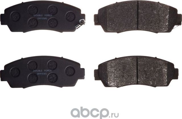 Колодки тормозные дисковые Double Force Double Force. Артикул DFP3581