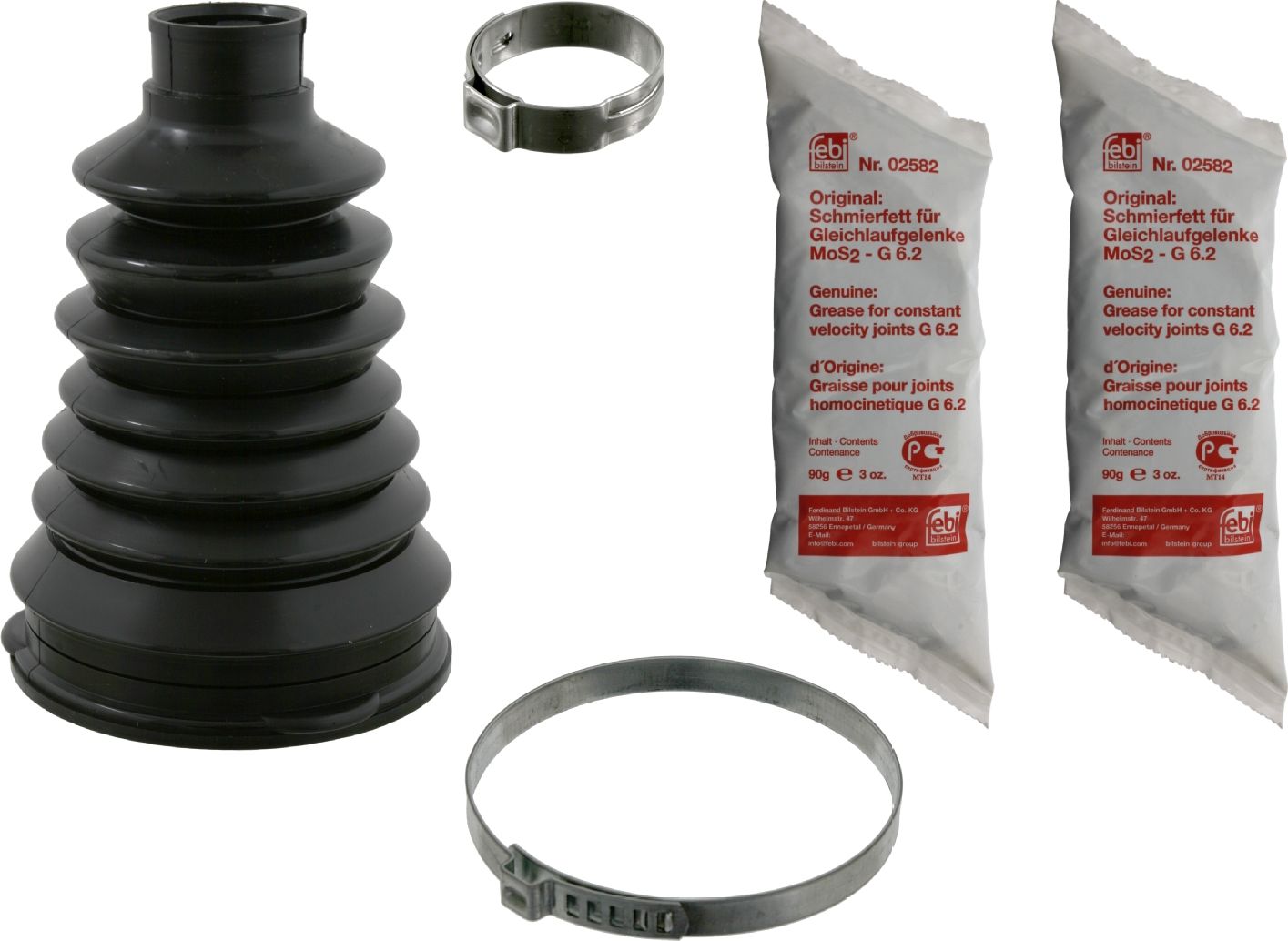 Пыльник ШРУСа наружный Febi Bilstein (термопласт). Артикул 10355