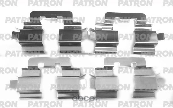 Комплект монтажный тормозных колодок MERCEDES A-Class 97-04 (Patron). Артикул PSRK1410