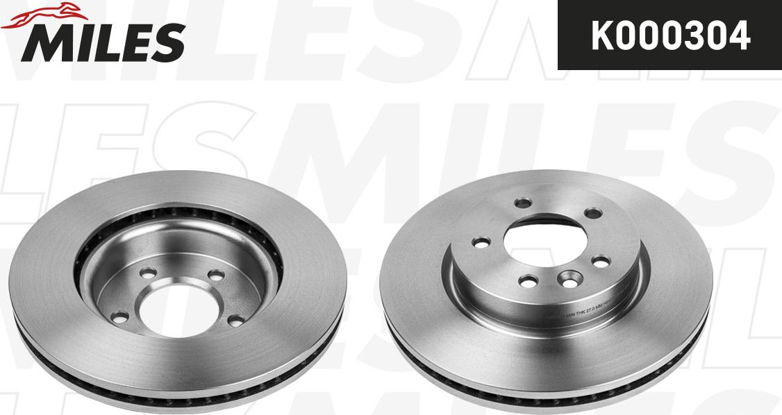 Тормозной диск Miles. Артикул K000304