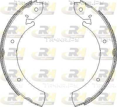 Тормозные колодки RoadHouse задние для Ford Granada II 1977-1985. Артикул 4701.00