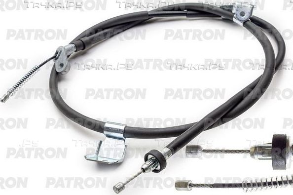 Трос ручника (тросик ручного тормоза) Patron. Артикул PC3279