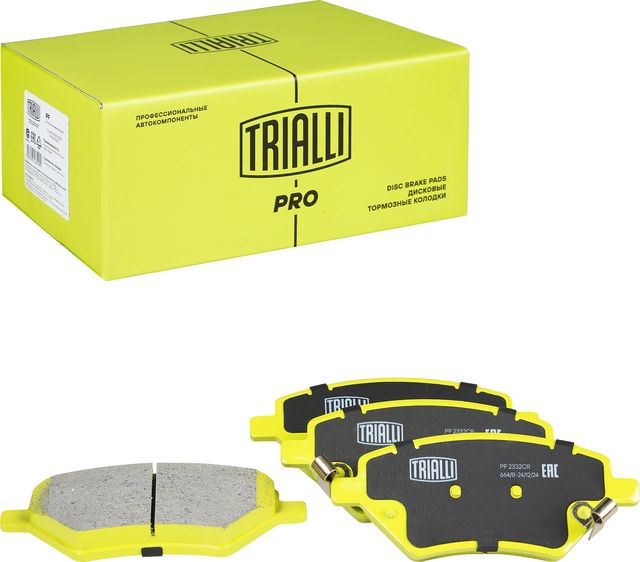 Тормозные колодки Trialli (Керамика). Артикул PF 2332CR