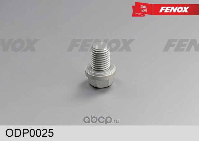 Пробка резьбовая HYUNDAI/KIA M14x1.5 S 17 (Fenox). Артикул ODP0025