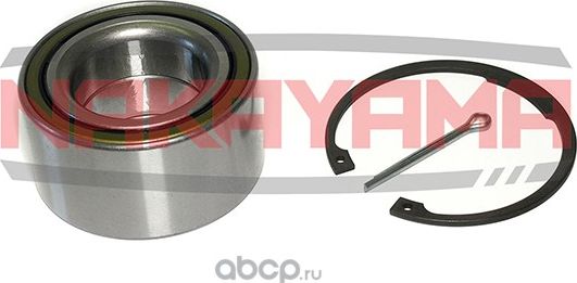 Подшипник задней ступицы колеса, комплект HYUNDAI SANTA FE (SM) 4WD 01-, TUCSON (Nakayama). Артикул M1116NY