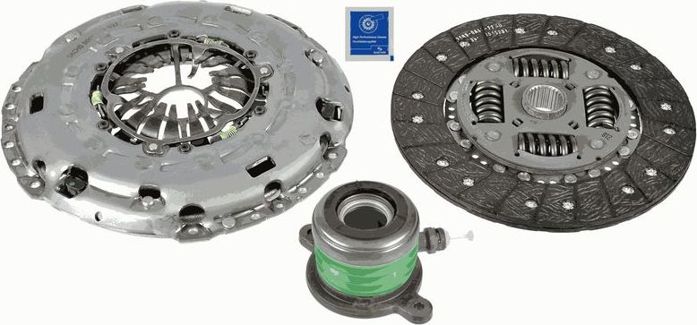 Сцепление (комплект) SACHS XTend Kit plus CSC. Артикул 3000 990 308