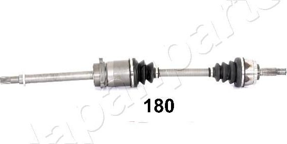 Полуось (привод в сборе, приводной вал) Japanparts правая для Nissan Primera P11 1996-2002. Артикул GI-180