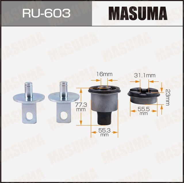 Сайлентблок MASUMA CR-V / RE4 rear low Masuma. Артикул RU603