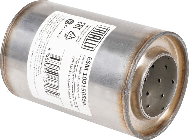 Пламегаситель универсальный 100150-55 нерж. алюм. сталь Trialli. Артикул ESM 10015055p