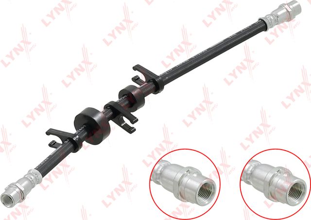 Тормозной шланг LYNXauto передний правый для Volkswagen Transporter T4 1997-2003. Артикул BL-3169