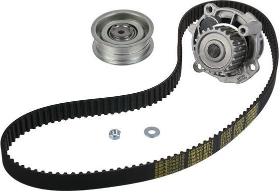 Помпа (водяной насос) с комплектом ремня ГРМ Zentparts. Артикул Z37707