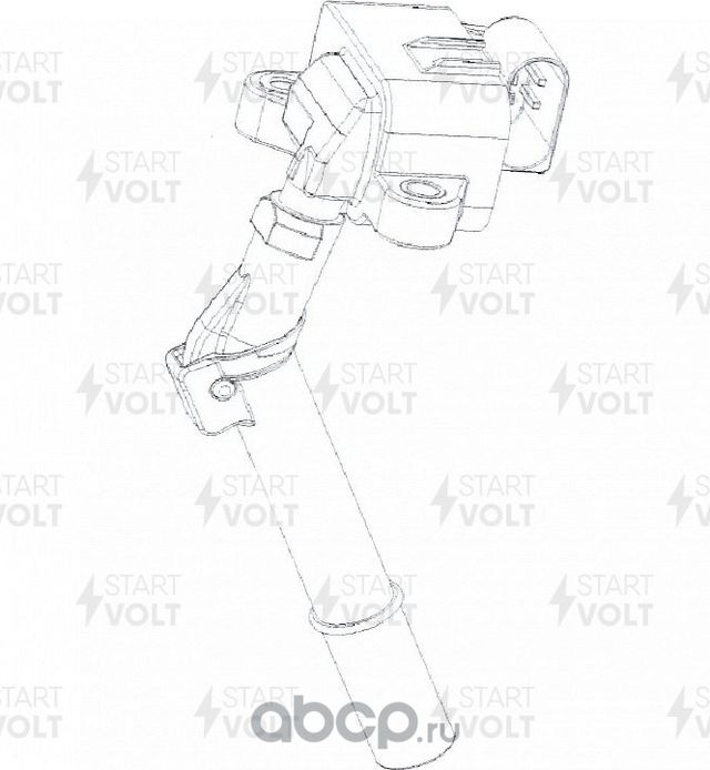 Катушка зажигания StartVOLT для Mercedes-Benz GLK-Класс I (X204) 2013-2015. Артикул SC 1513
