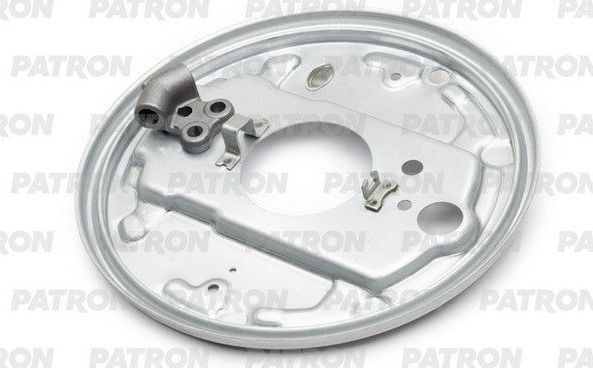 Кожух (щиток) тормозного диска Patron задний для Volkswagen Transporter T3 1979-1992. Артикул PBS088