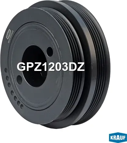 Шкив коленвала Krauf. Артикул GPZ1203DZ