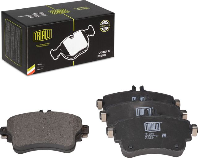 Тормозные колодки Trialli (Low-Metallic). Артикул PF 4286