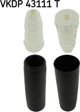 Комплект отбойников и пыльников амортизаторов (стоек) SKF. Артикул VKDP 43111 T