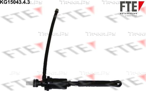 Цилиндр сцепления главный FTE для Renault Trafic II 2001-2014. Артикул KG15043.4.3