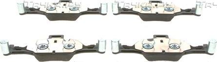 Тормозные колодки Bosch (Low-Metallic) передние для BMW X4 II (G02) 2018-2026. Артикул 0 986 424 849