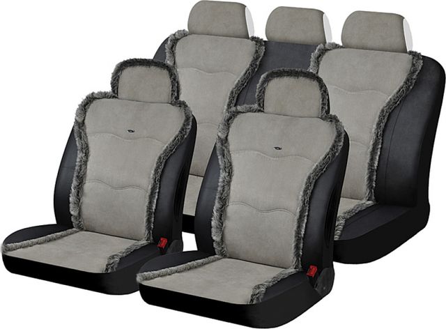 Чехлы универсальные Hadar Rosen Sensation облегченные на сидения авто, цвет Серый. Артикул 10458