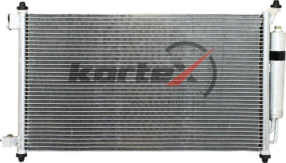 Радиатор кондиционера (Kortex). Артикул KRD2061