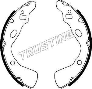 Тормозные колодки Trusting. Артикул 049.140