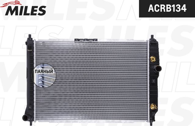 Радиатор охлаждения двигателя Miles для Chevrolet Aveo I 2003-2012. Артикул ACRB134