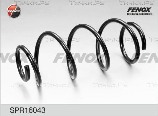 Пружина подвески Fenox передняя для SEAT Toledo IV 2012-2019. Артикул SPR16043