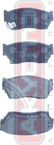 Тормозные колодки Akyoto Packing AKYOTO. Артикул AKD-2226
