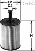 Масляный фильтр Clean Filters для Volkswagen Jetta V 2005-2010. Артикул ML1704