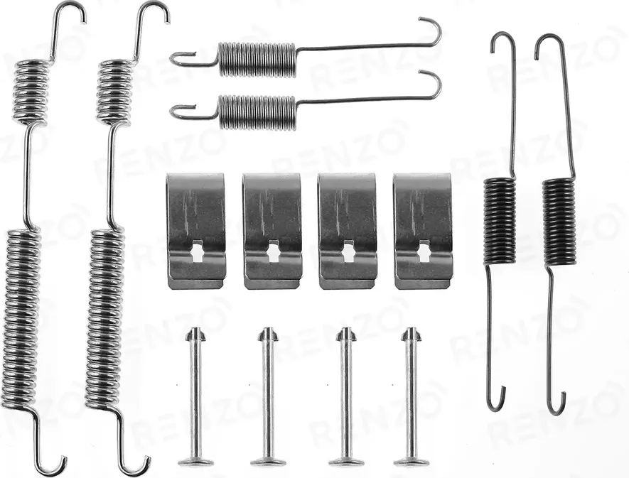 Монтажные комплекты барабанного тормоза, RFK077 (Renzo). Артикул RFK077