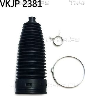 Пыльник рулевой рейки (комплект) SKF. Артикул VKJP 2381
