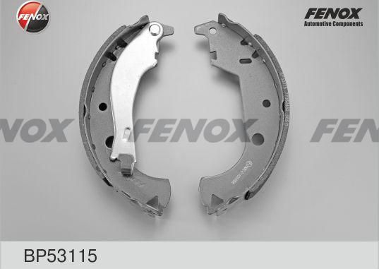 Тормозные колодки Fenox задние для Fiat Strada 2010-2026. Артикул BP53115