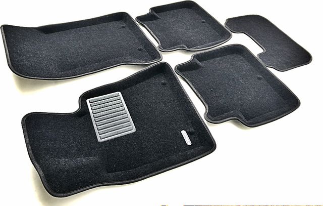 Коврики текстильные Euromat 3D Business для салона Hyundai Genesis II 2014-2017. Артикул EMC3D-002705