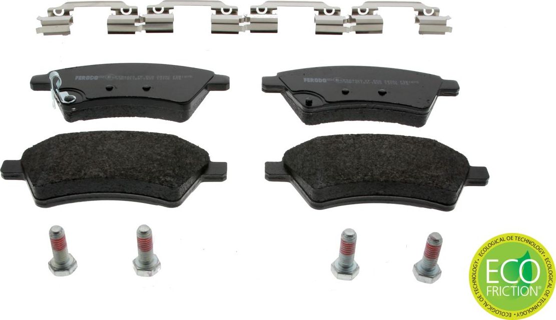 Тормозные колодки Ferodo Premier Eco Friction. Артикул FDB1875