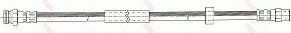 Тормозной шланг TRW задний правый/левый внутренний для Ford Galaxy I 1995-2006. Артикул PHA345