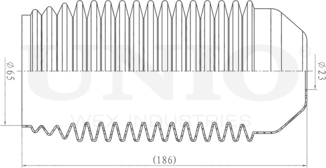Пыльник амортизатора (Unio). Артикул DUC-10034