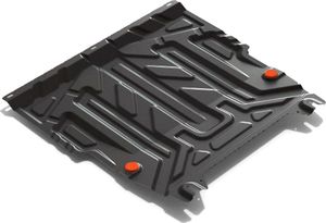 Защита АвтоБРОНЯ для картера и КПП Ford Fiesta V 2002-2008. Артикул 111.01806.3