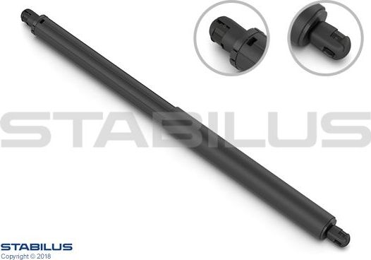 Амортизатор (упор) багажника Stabilus Lift-O-Mat® для BMW X5 II (E70) 2006-2013. Артикул 322175