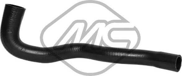 Патрубок радиатора (системы охлаждения) Metalcaucho. Артикул 98887