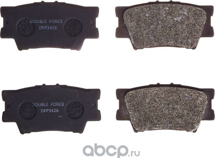 Колодки тормозные дисковые (Double Force) Double Force. Артикул DFP3426