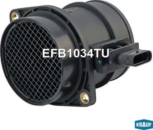 Датчик массового  расхода воздуха ДВС Krauf. Артикул EFB1034TU