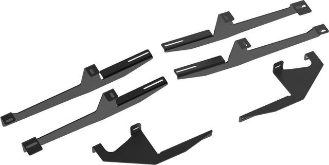 Комплект крепежа к порогам Rival для Haval M6 2023-н.в., только для рынка РФ, сталь, 9.9405.1. Артикул 9.9405.1