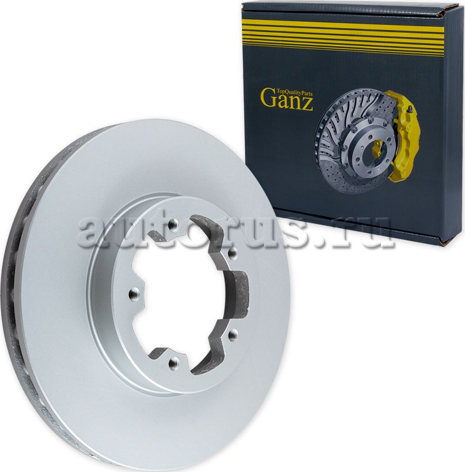 Диск тормозной передний с покрытием FORD Transit 2006-> GANZ GIJ06110. Артикул GIJ06110