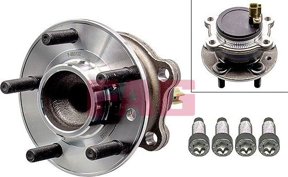 Стойка (тяга) стабилизатора Fag передняя для BMW 6 III (F06/F13/F12) 2010-2018. Артикул 818 0516 10