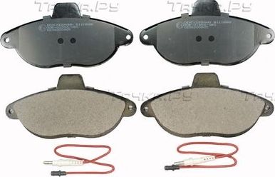 Тормозные колодки Denckermann передние для Fiat Scudo I 1996-2006. Артикул B110888