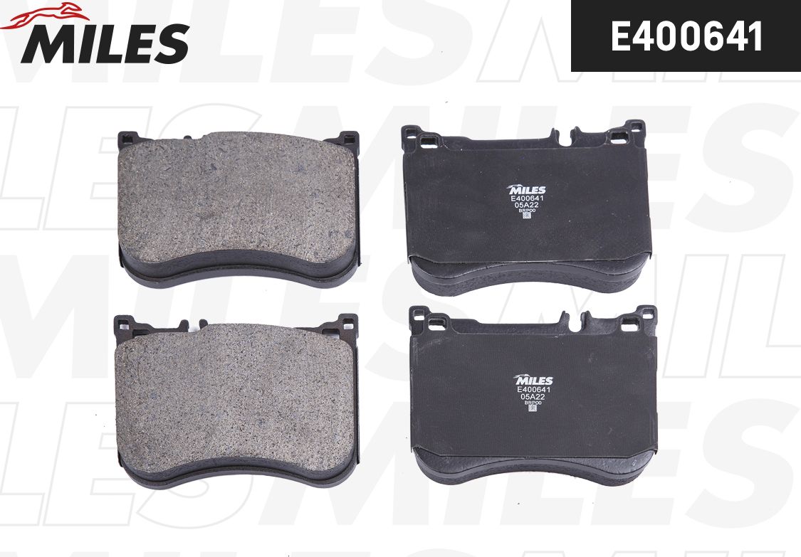 Тормозные колодки Miles (Low-Metallic). Артикул E400641