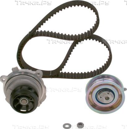 Помпа (водяной насос) с комплектом ремня ГРМ Bosch для Volkswagen Caddy III 2010-2015. Артикул 1 987 946 391