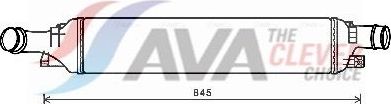Интеркулер AVA для Audi Q3 I (8U) 2011-2018. Артикул AI4358